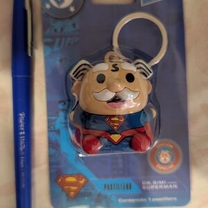 Dr. Simi Superman-themed Cute Keychain